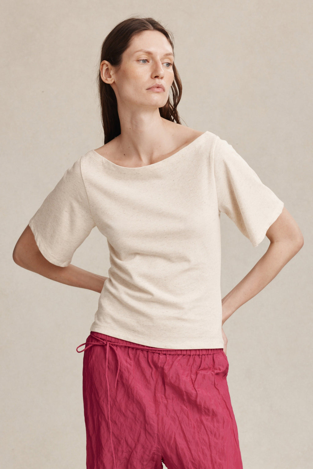 Thalia Tee - Oat