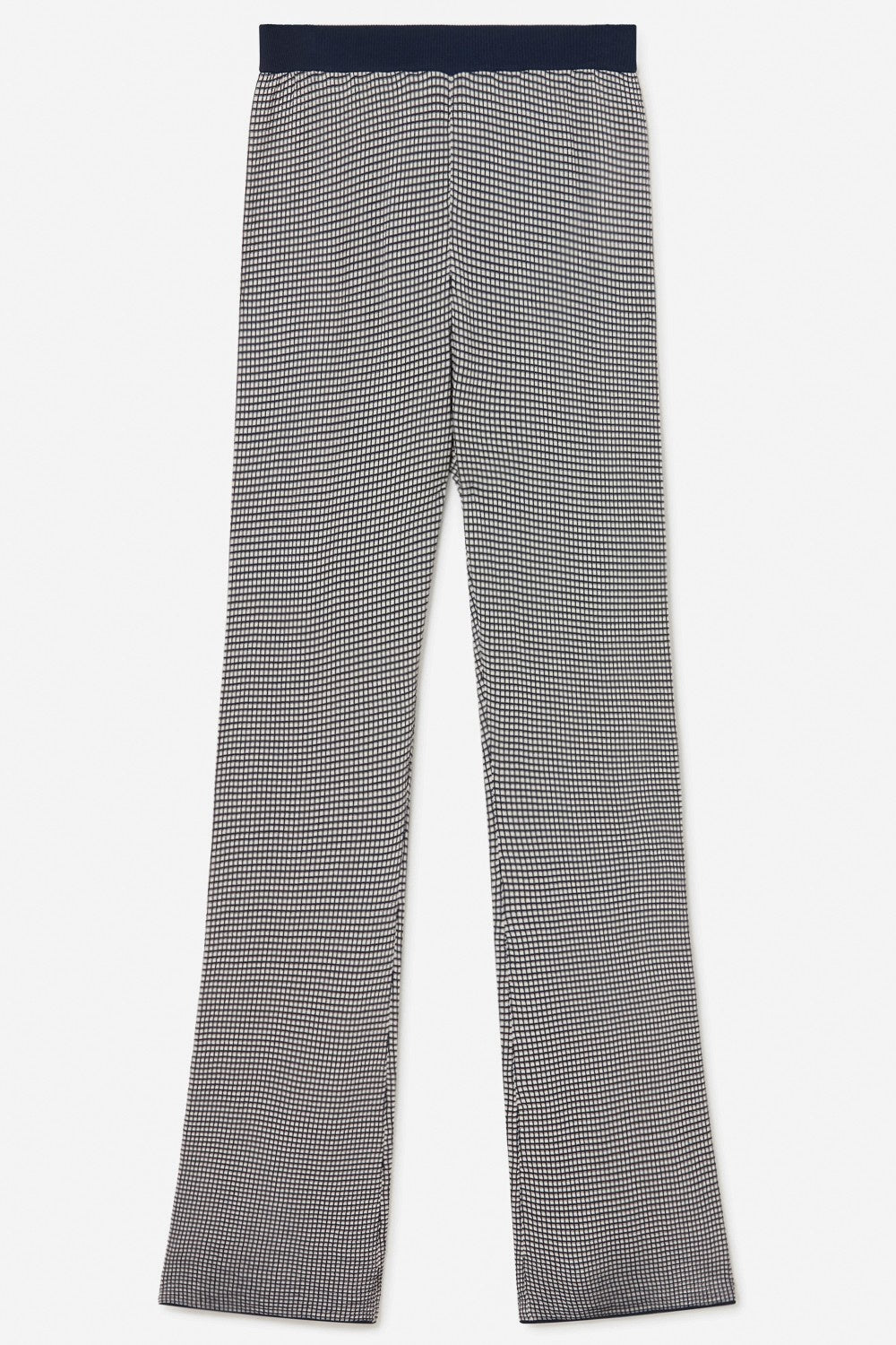 Jacquard Flare Trousers