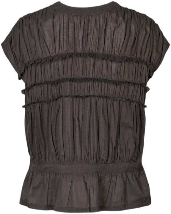 Elenore Voile Frill Top