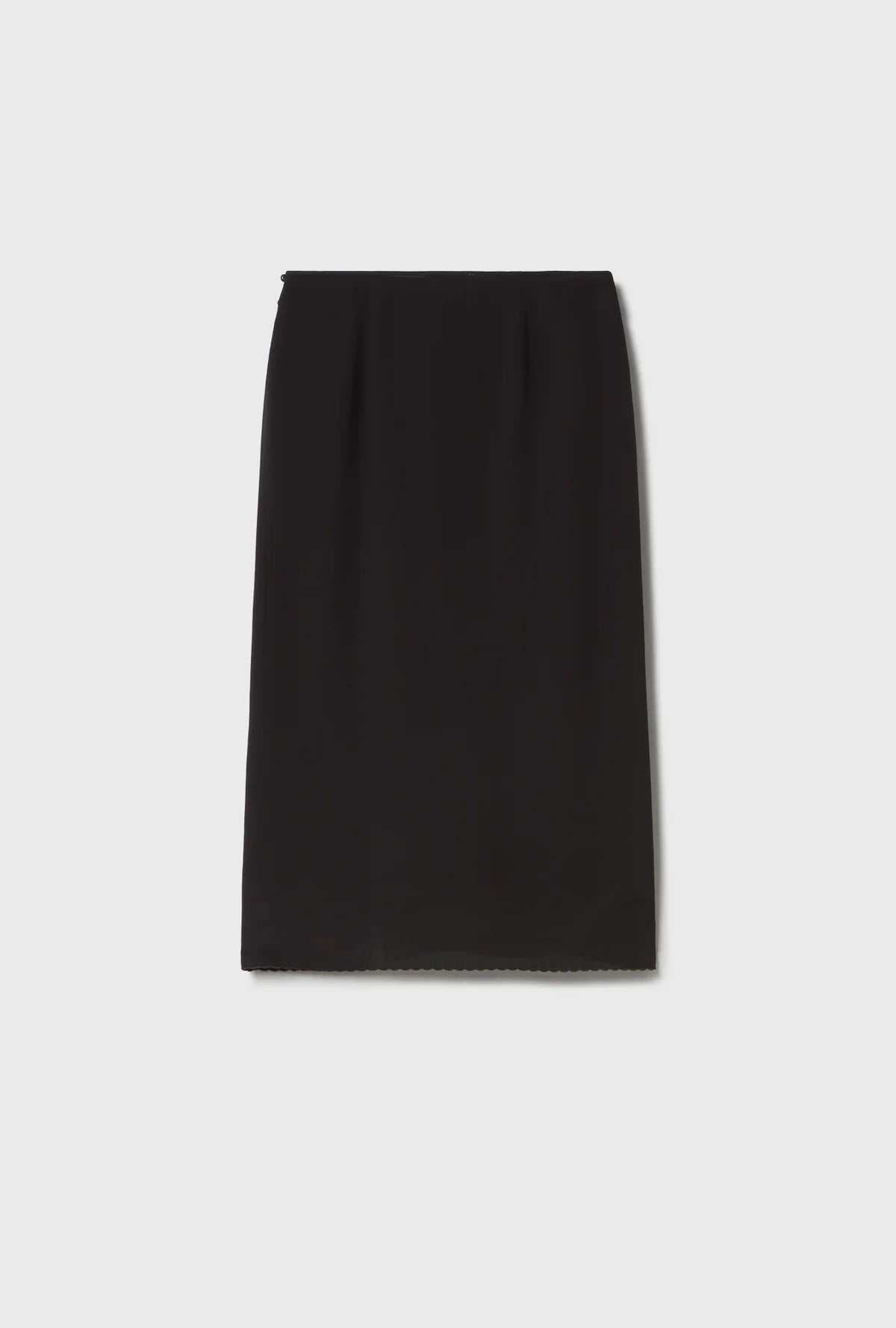 Scallop Skirt - Black