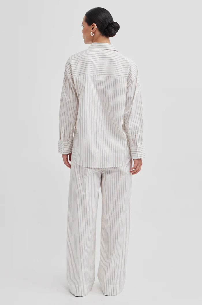 Soalon Striped Pants