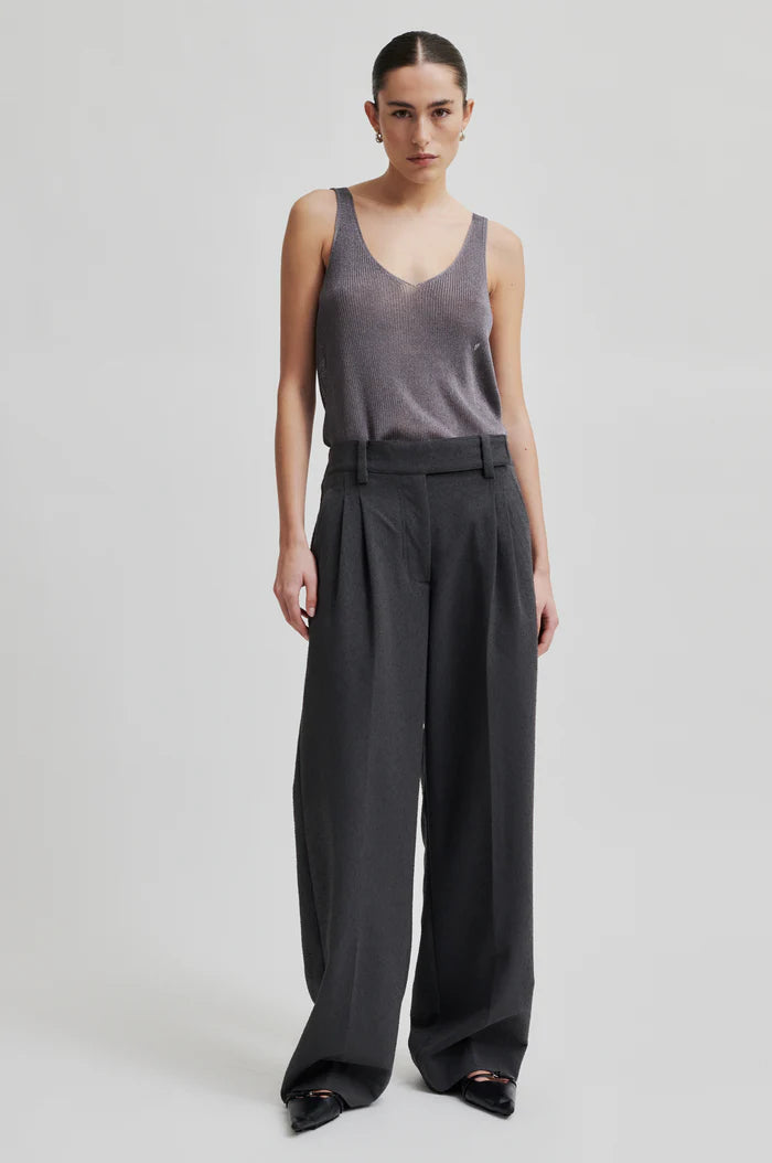 Ellia Top - Charcoal