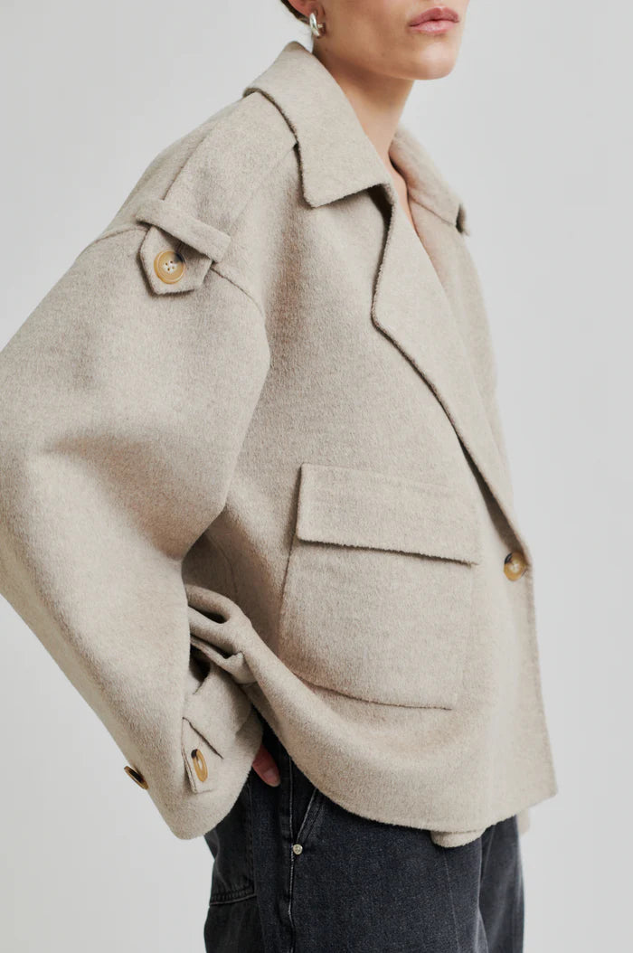 Walance Short Beige Jacket
