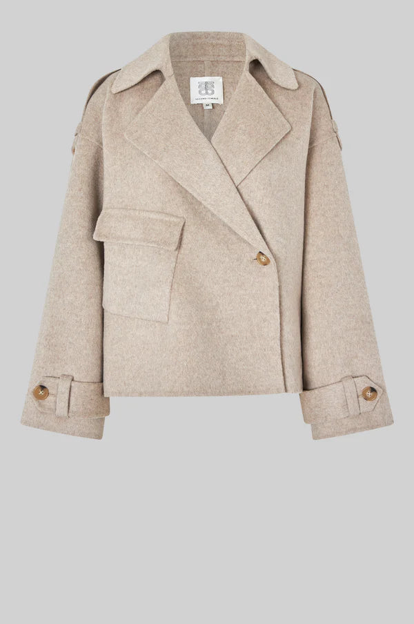 Walance Short Beige Jacket