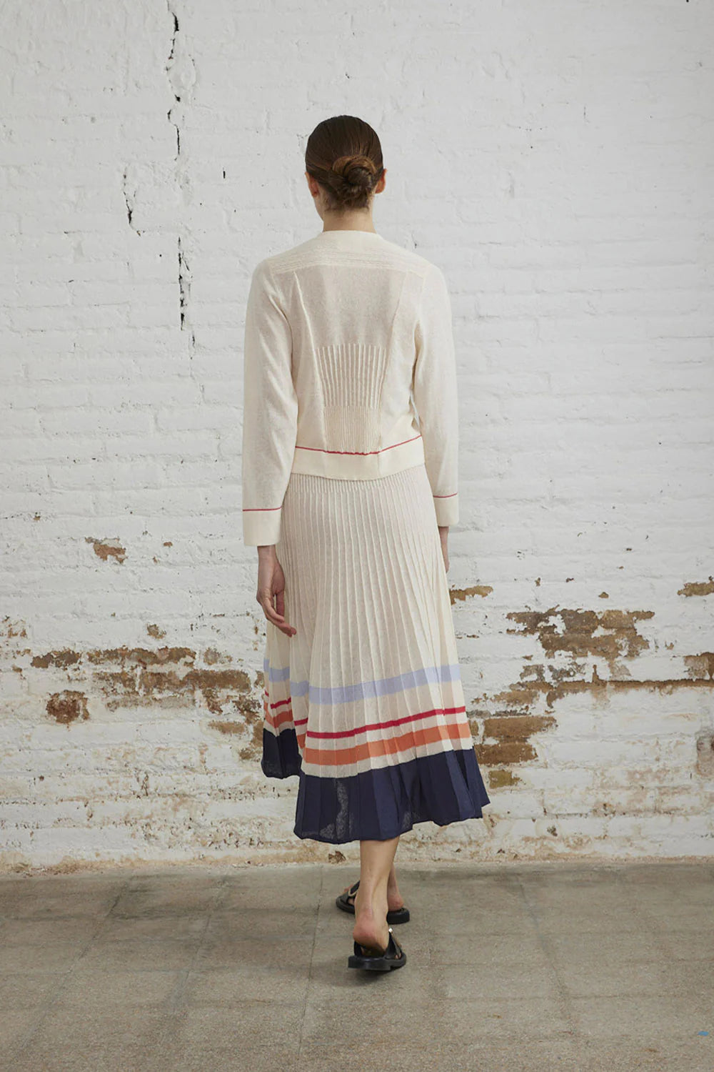 SM Knitted  Midi Skirt