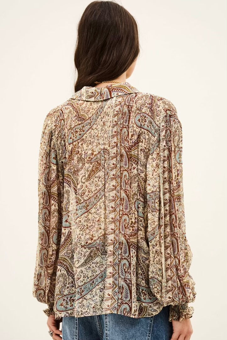 Cleo Paisley Blouse