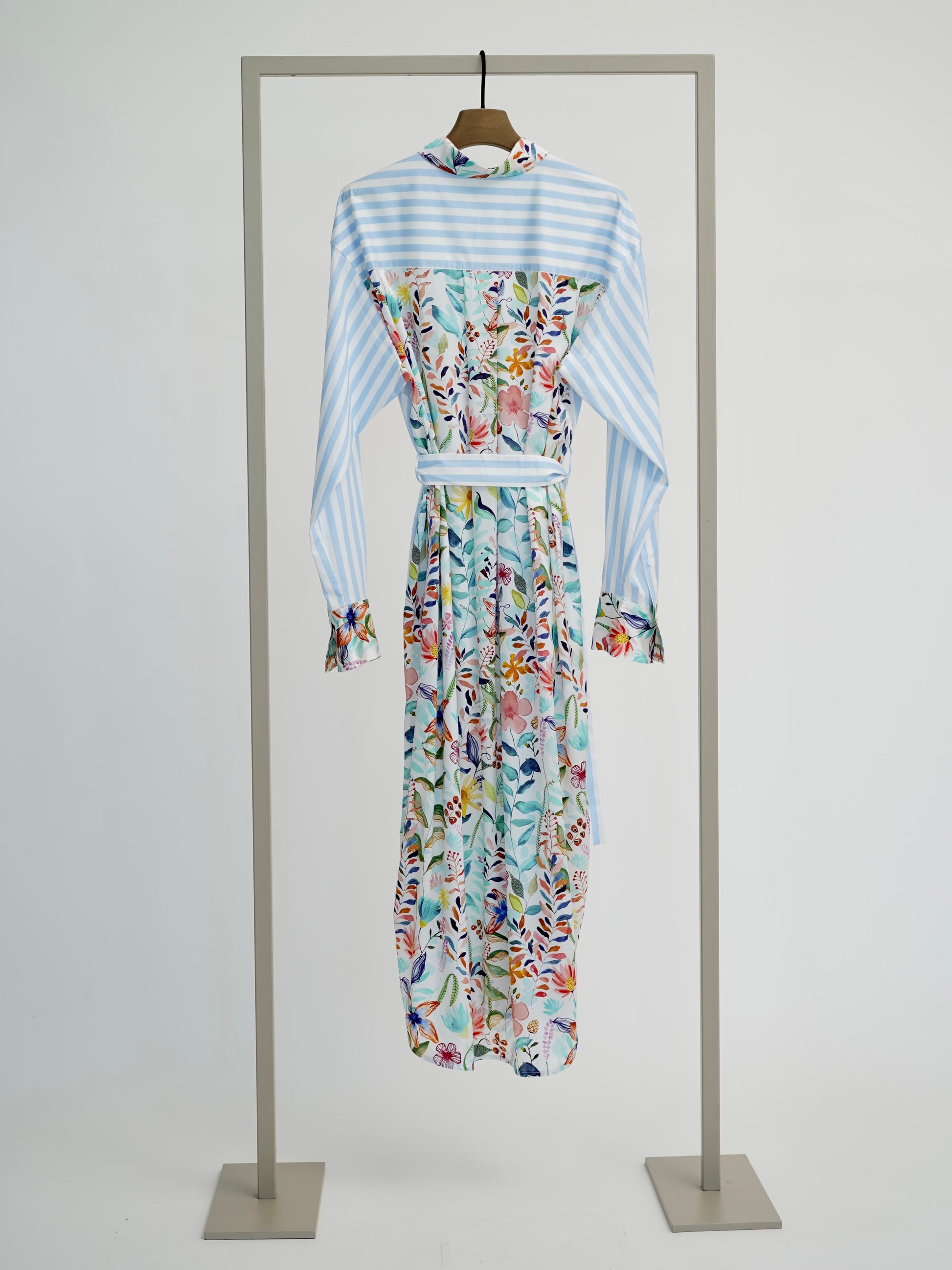 Azurro Superwhite Shirtdress (Blue)