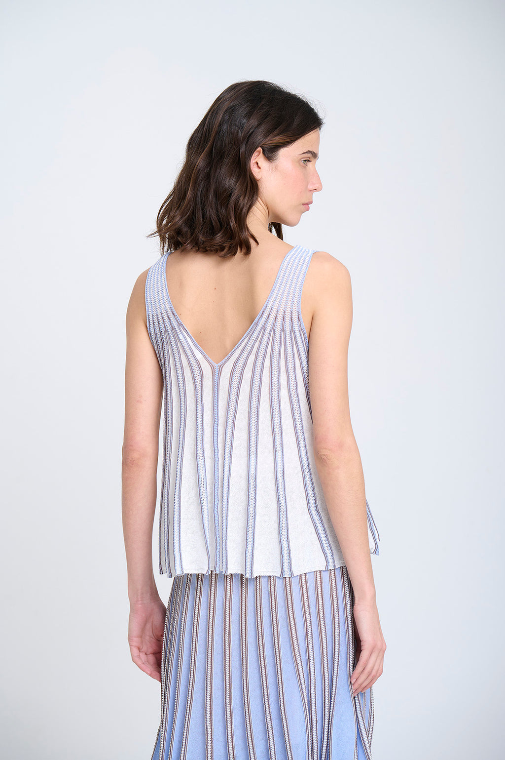 SM Knit Top - Sky Blue