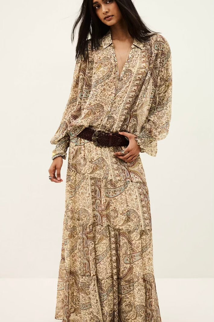 Cleo Paisley Blouse