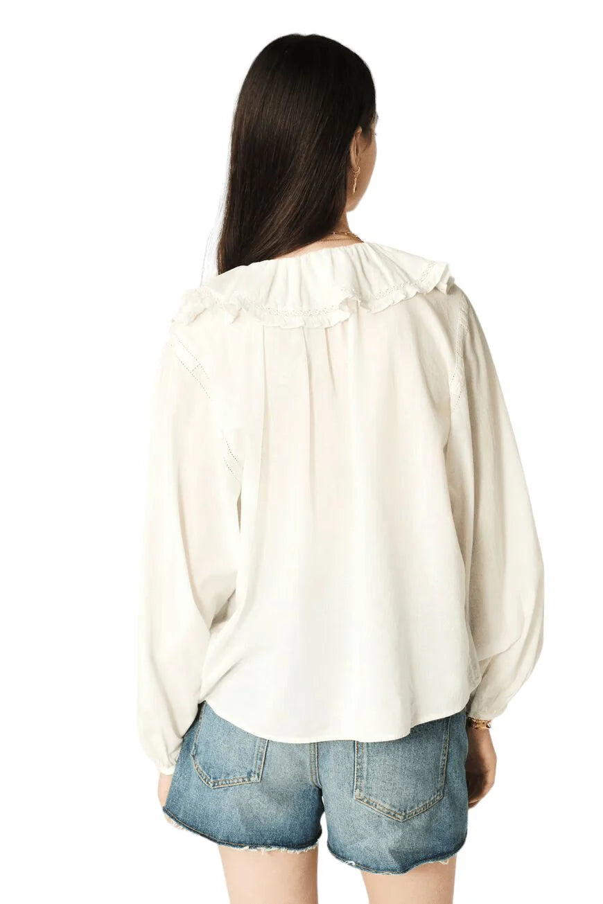 Hira Blanc Blouse