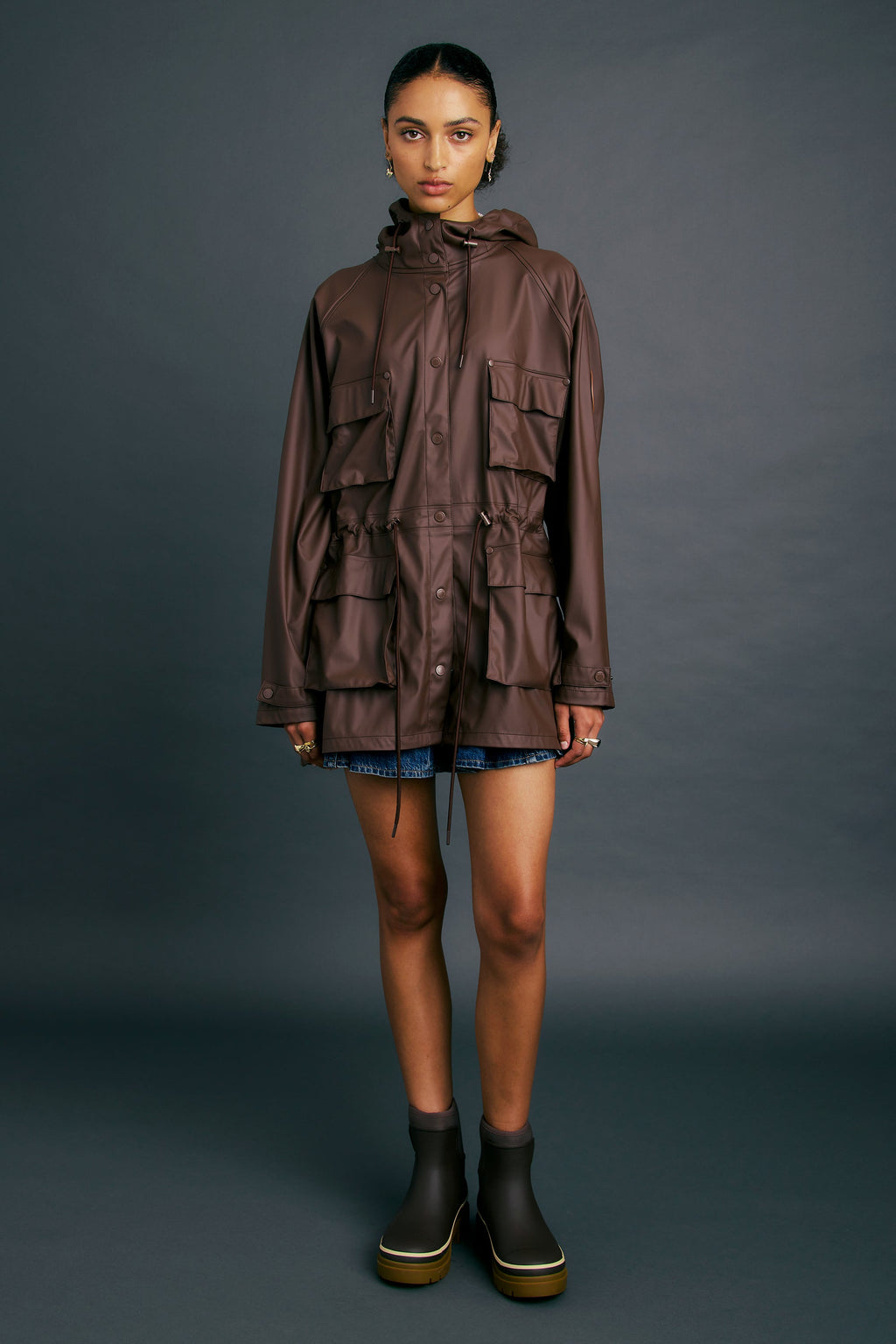 Chocolate Excursion Raincoat