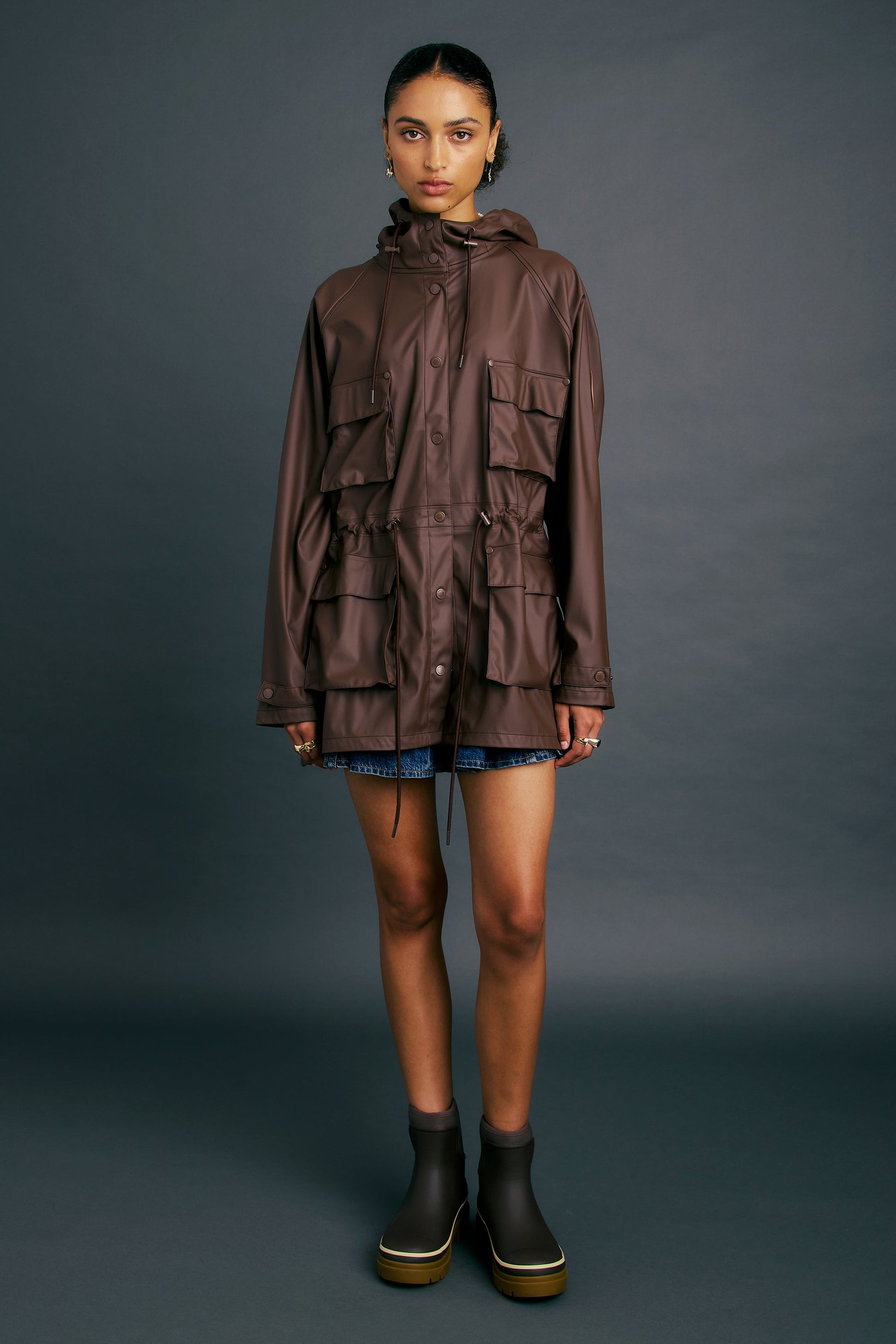 Chocolate Excursion Raincoat
