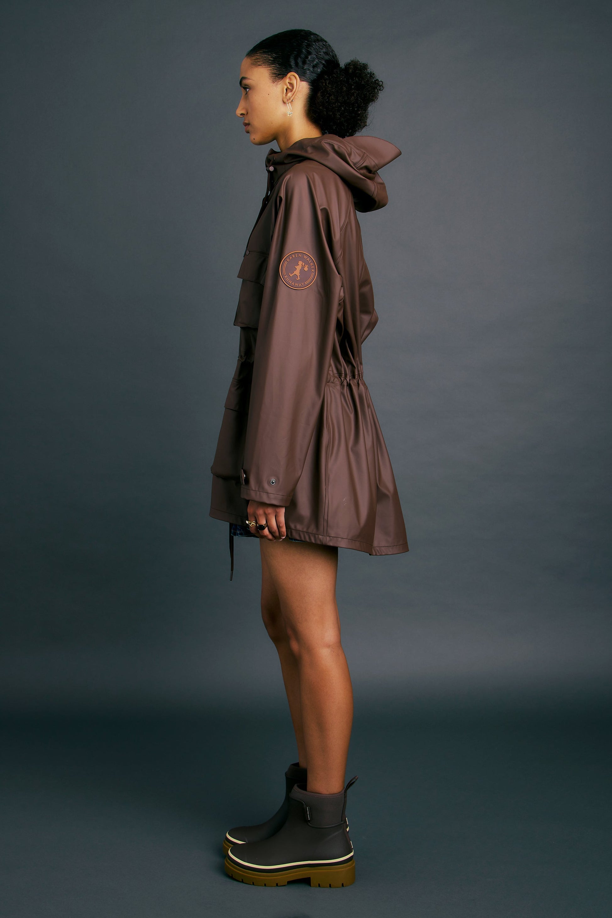 Chocolate Excursion Raincoat