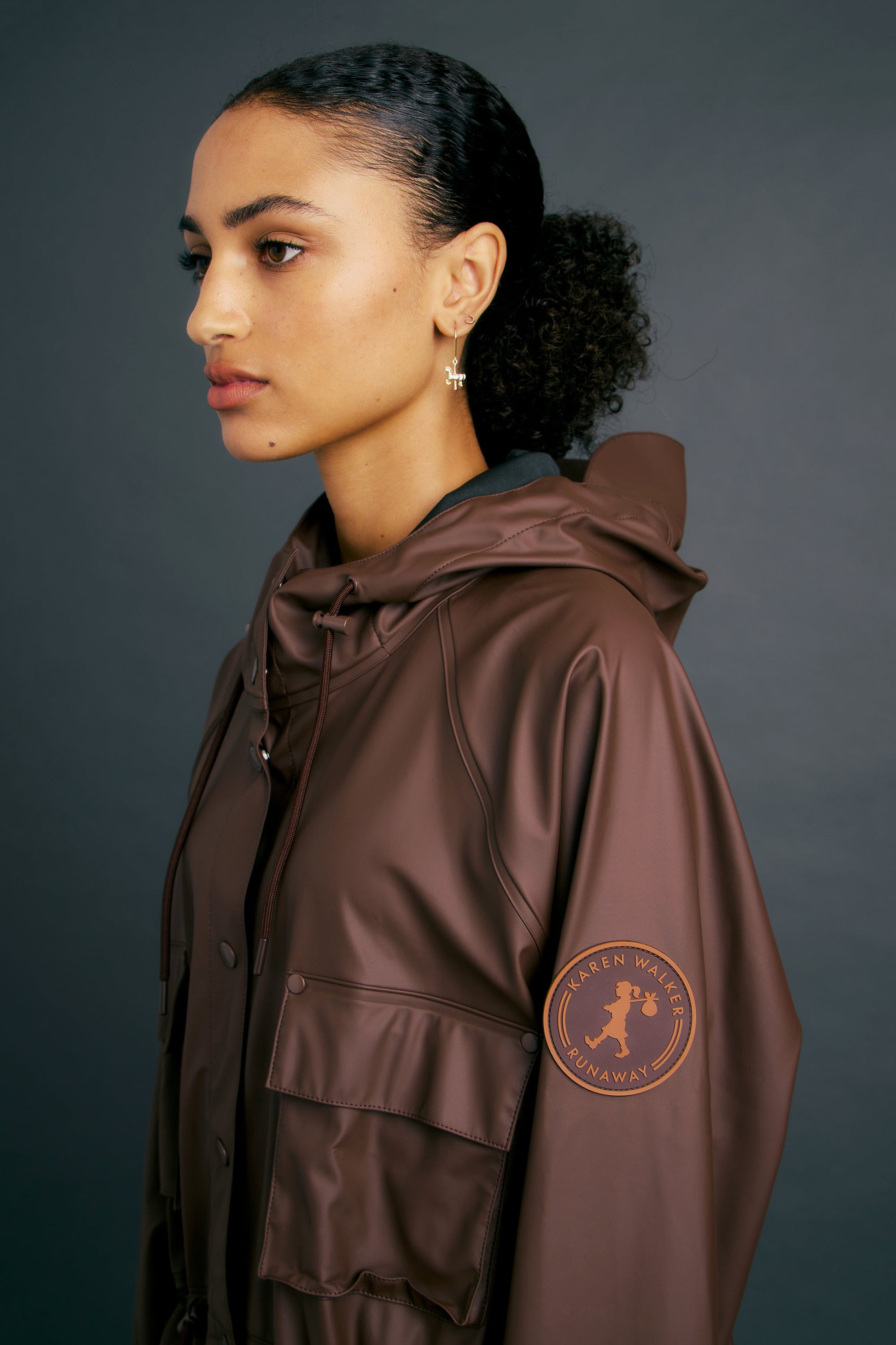 Chocolate Excursion Raincoat