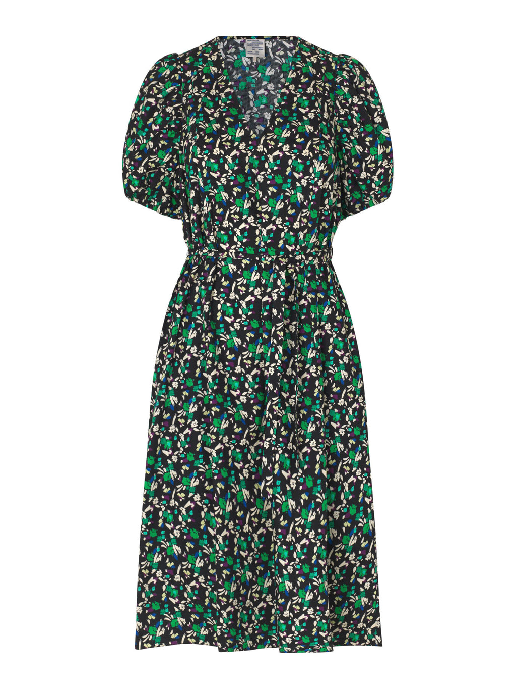 Azalia Dress Black Dandy Flower