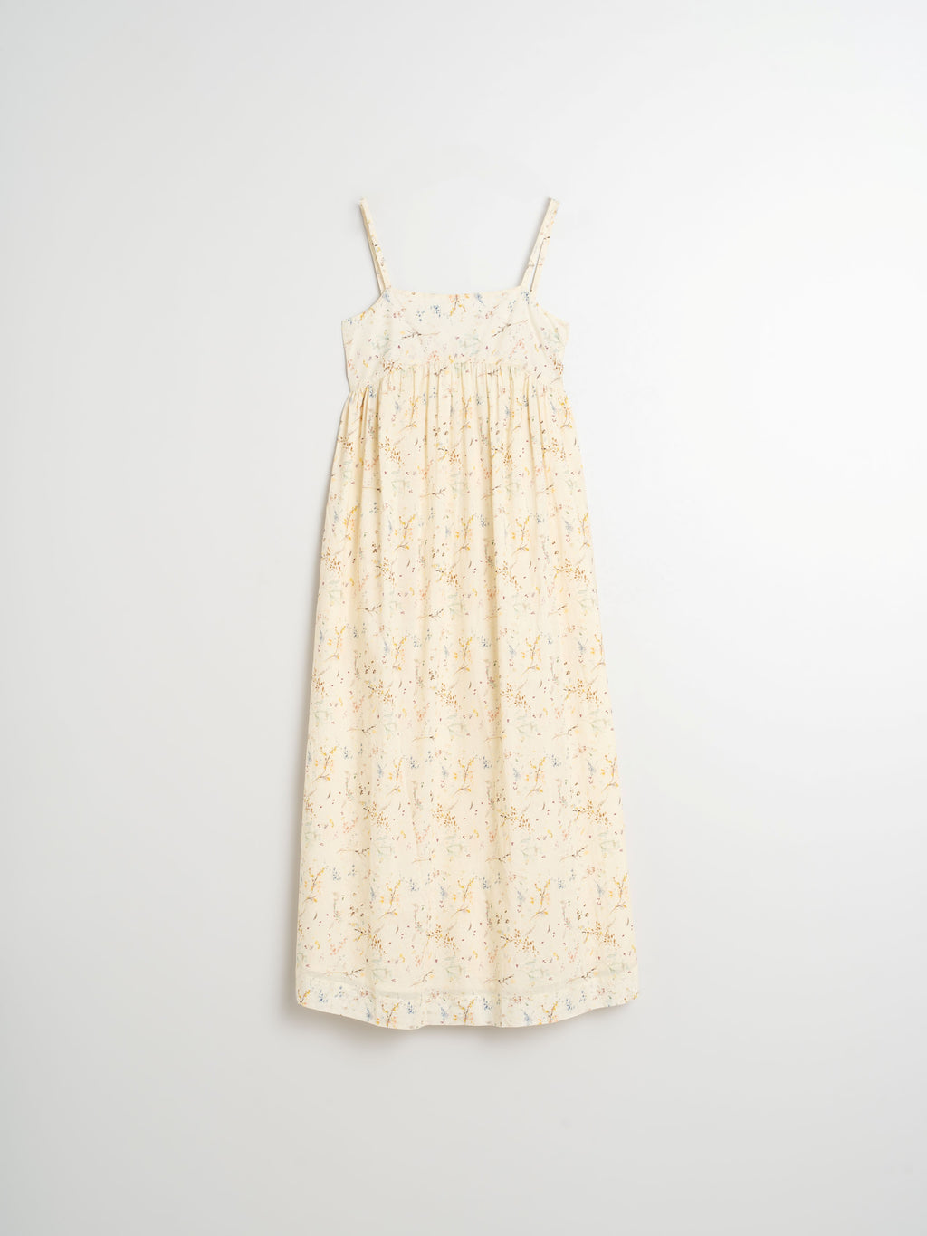 Cream Cotton Voile Dress