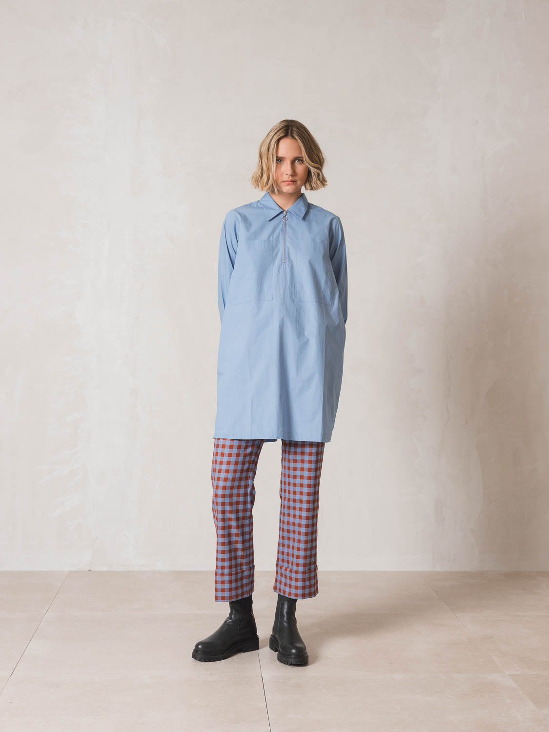 Cielo Cotton Shirt Dress