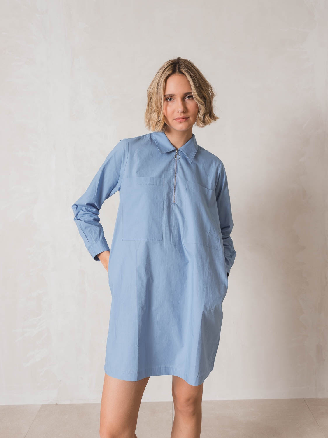 Cielo Cotton Shirt Dress