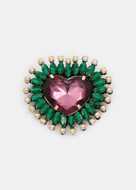 Koeur  Heart Brooch