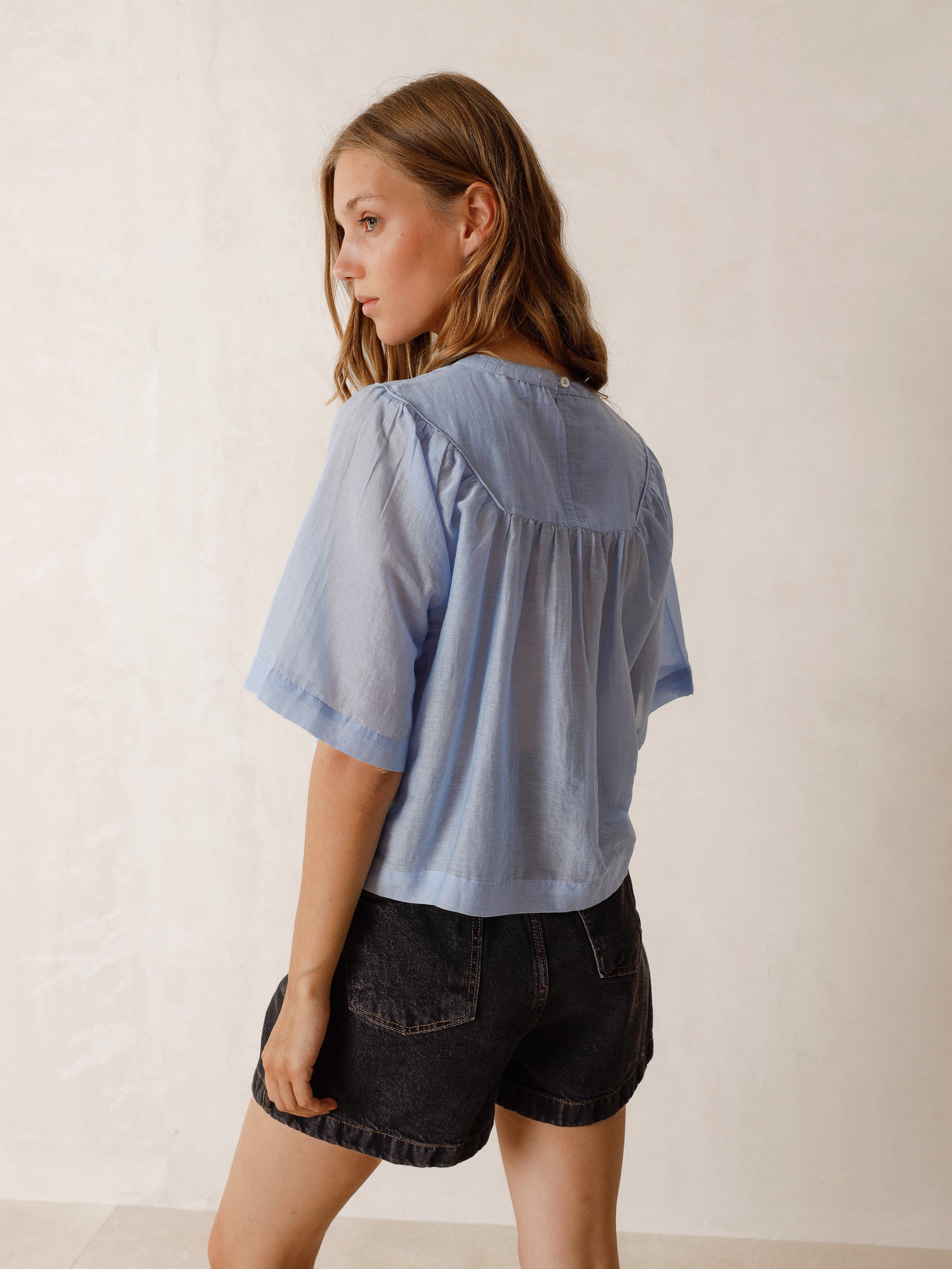 Voille Blouse