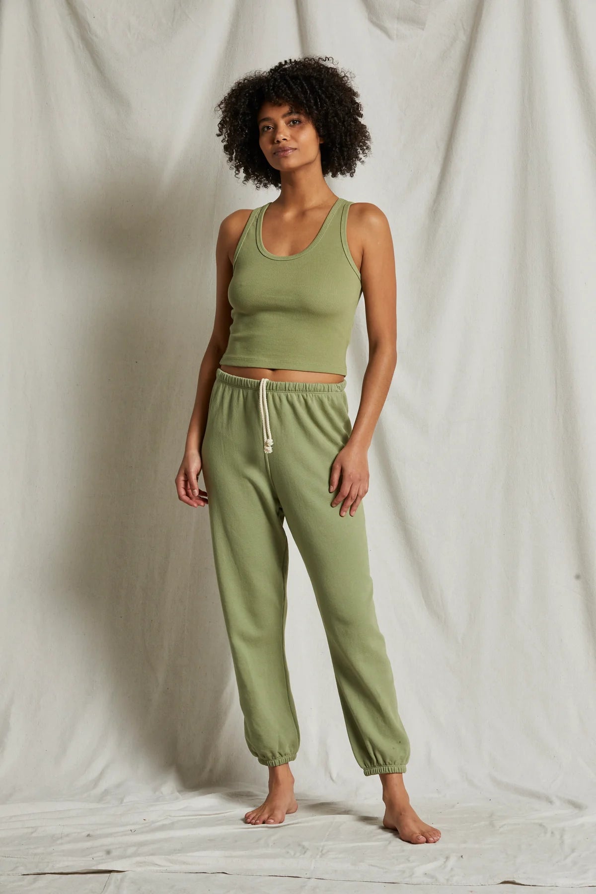 Johnny Sweatpant  -Oil Green