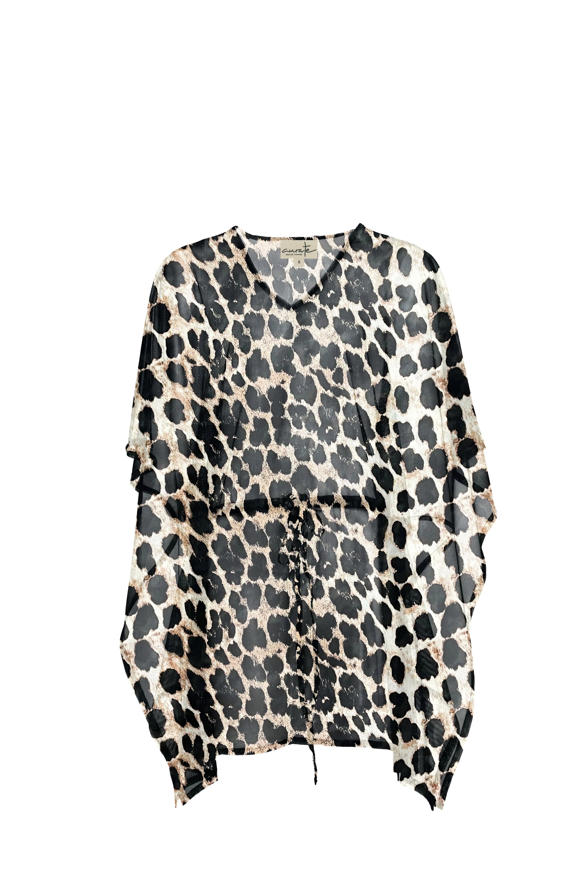 Sheer Pleaseure Dress - Black Spot