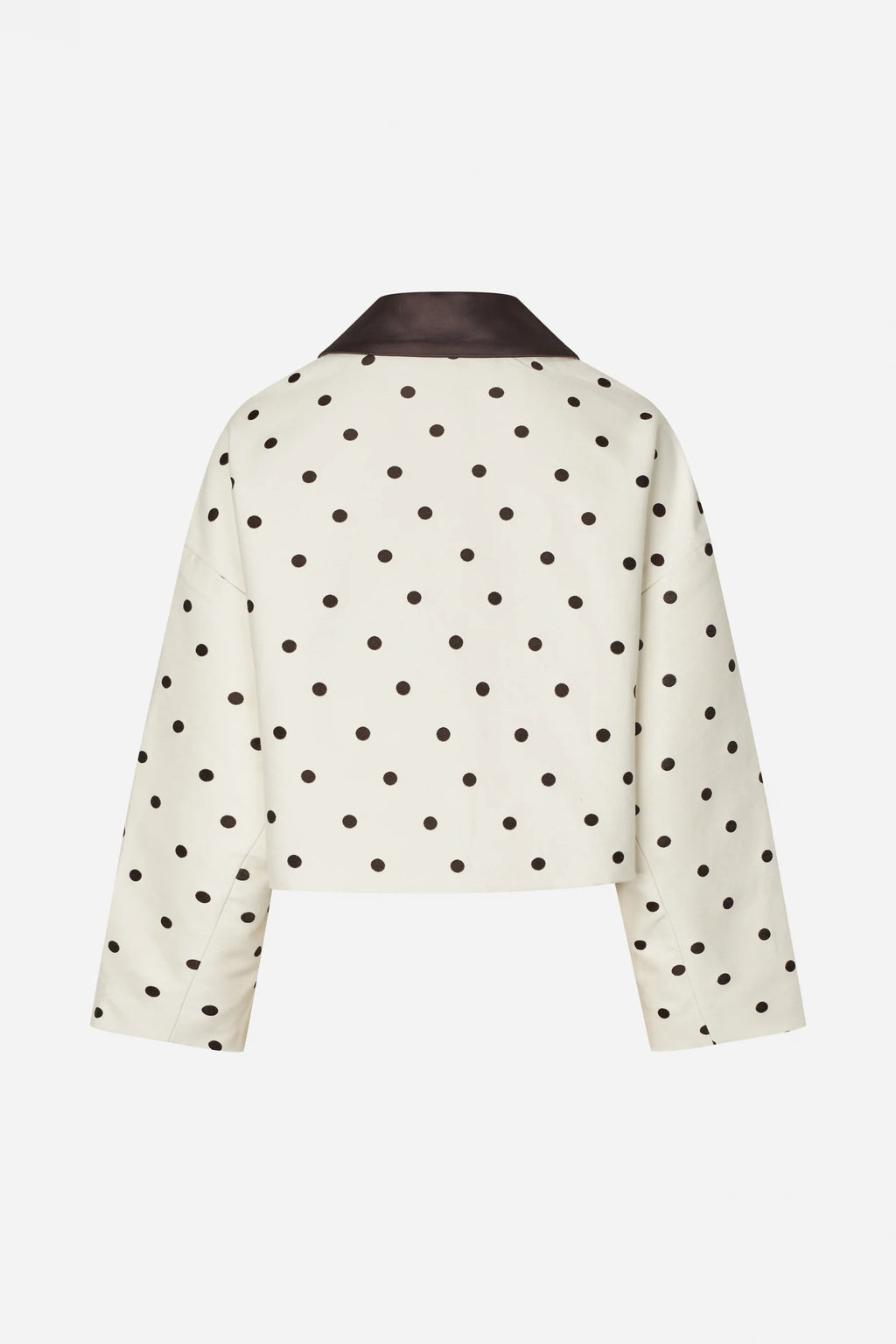 Bebeth Jacket - Egret Creme Dot