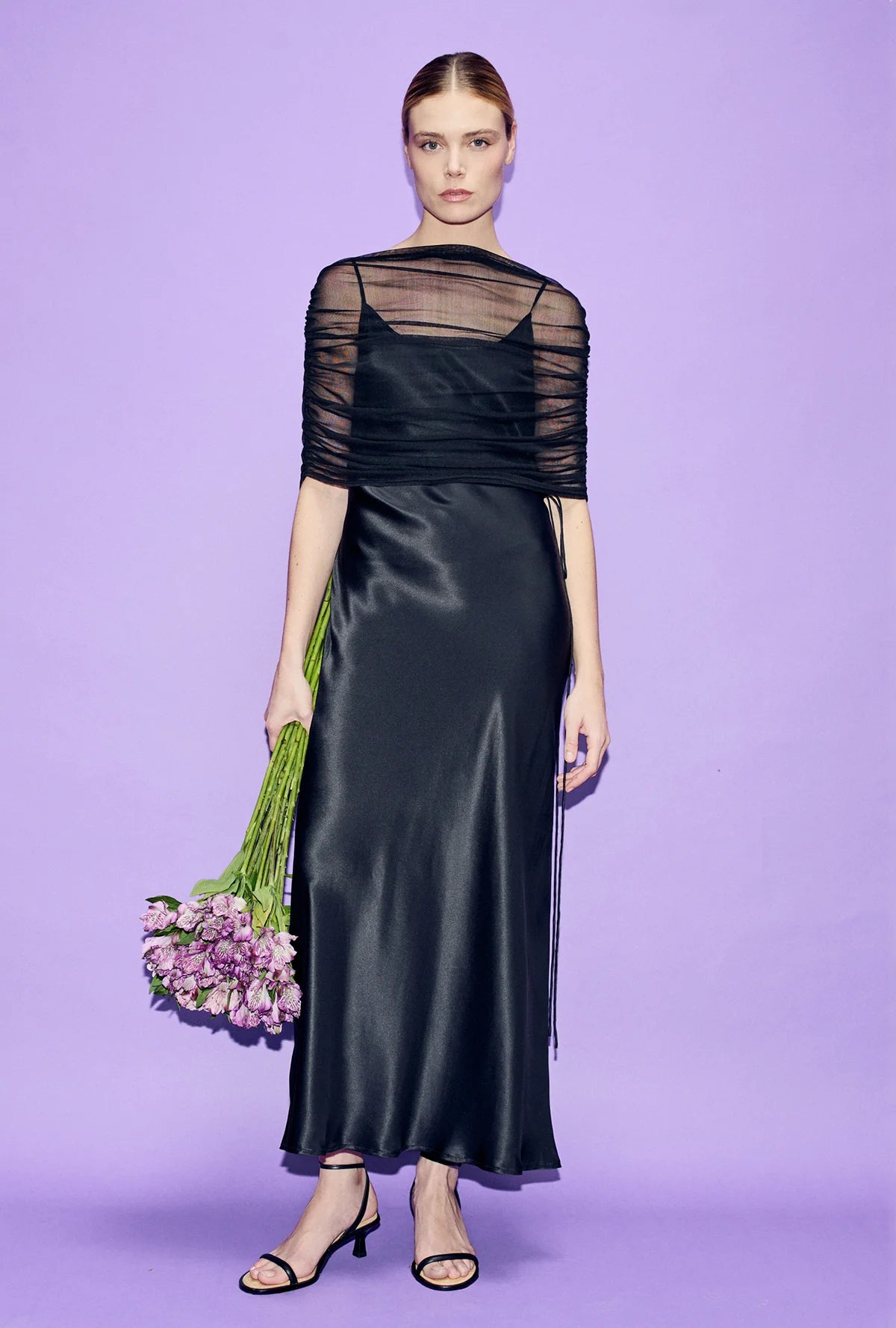 Mesh Cape - Black