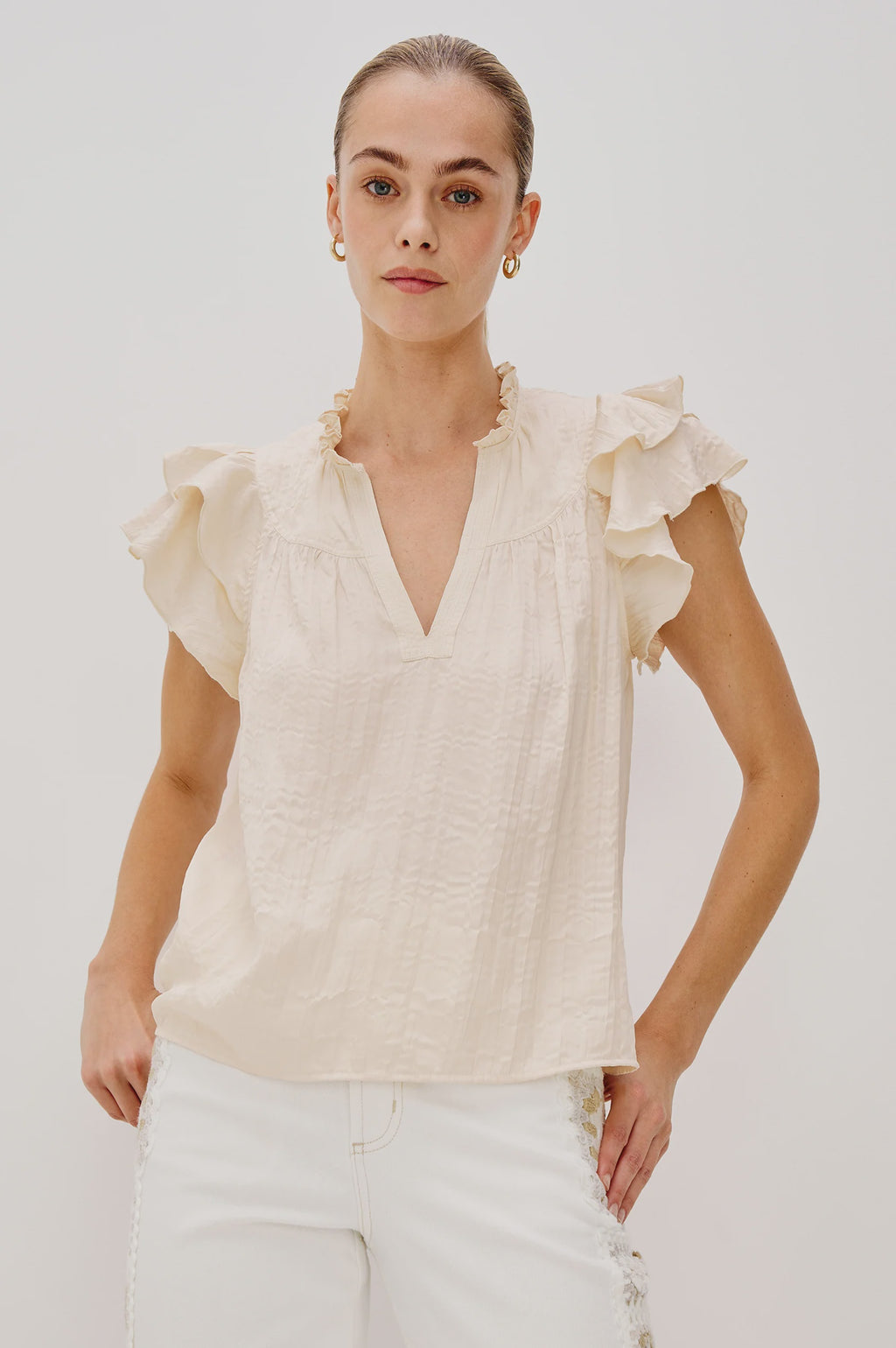 Calista Top - Ivory