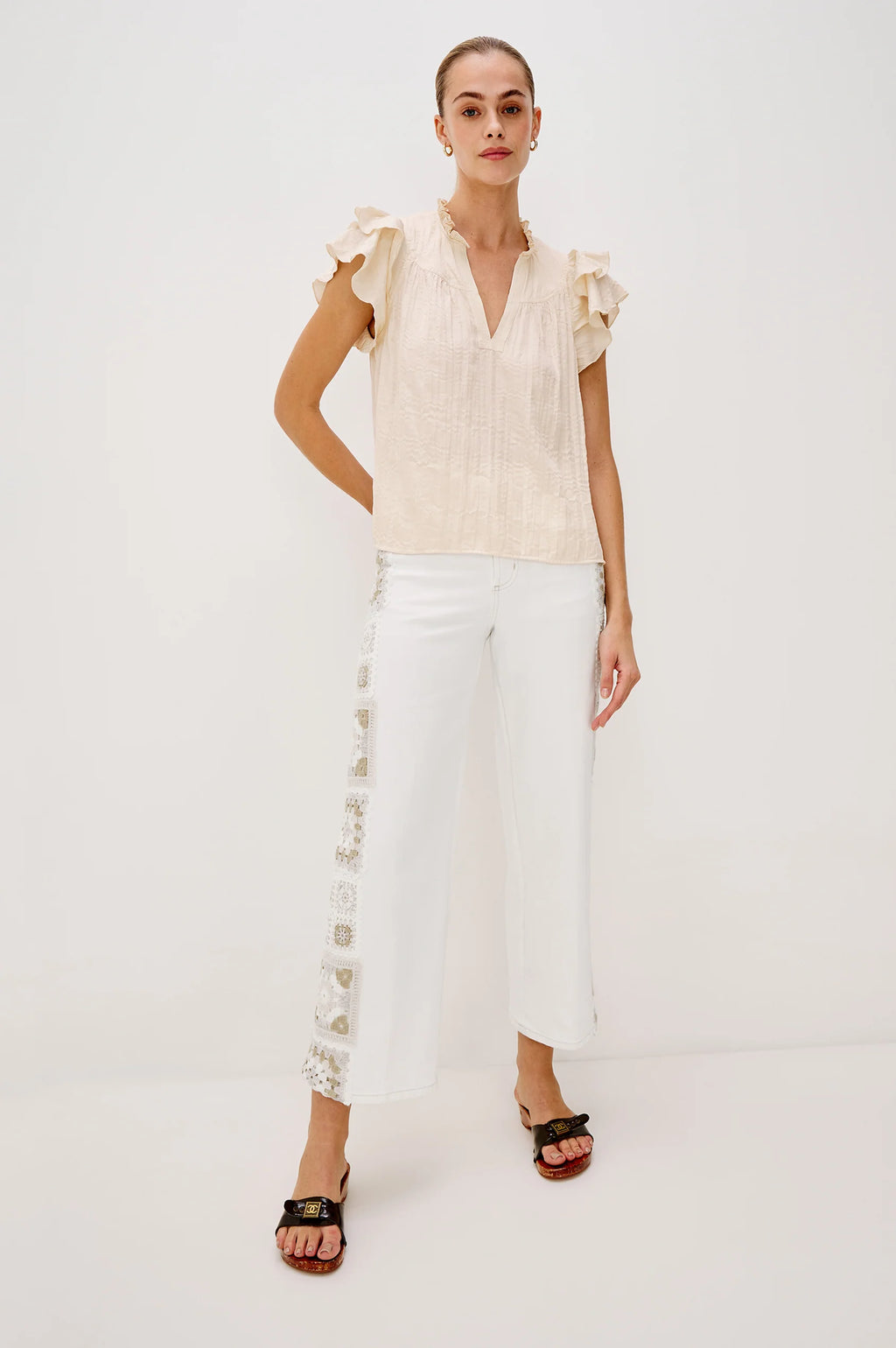 Calista Top - Ivory