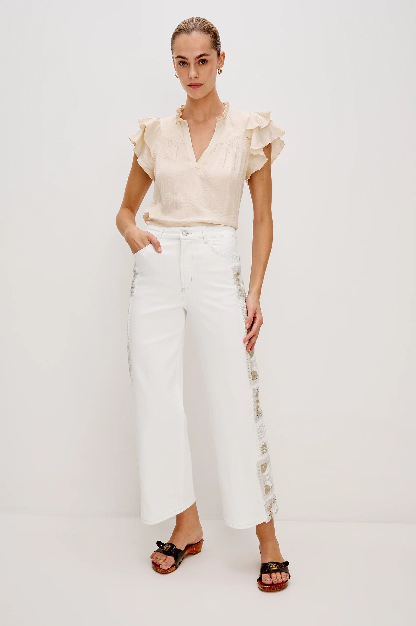 Calista Top - Ivory
