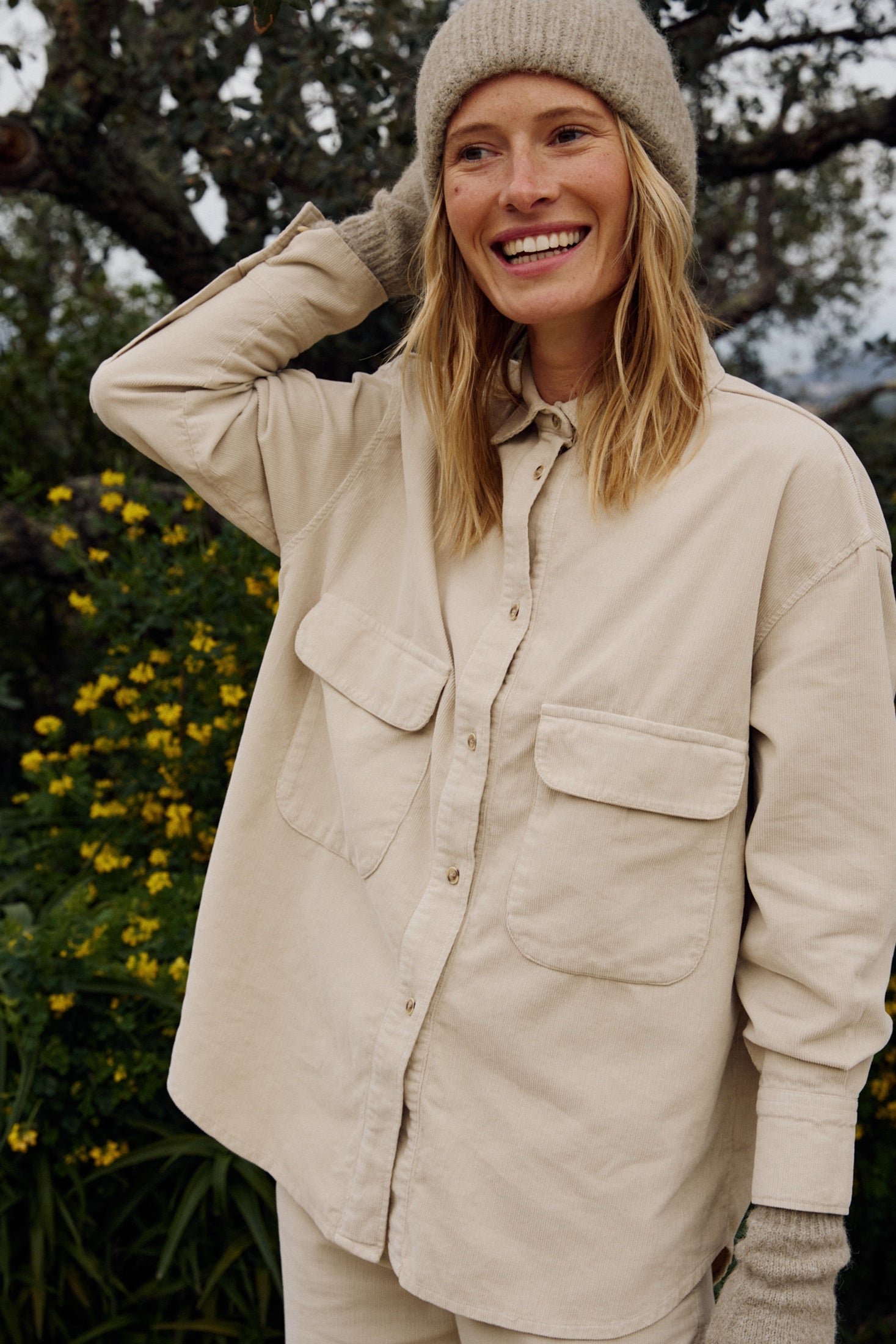 Cotton Corduroy Overshirt