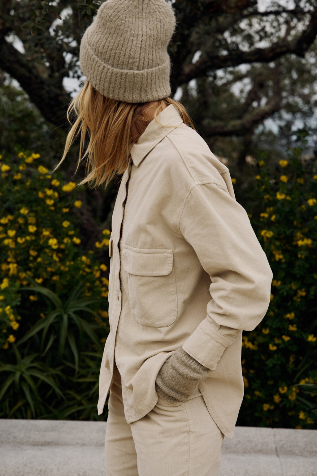 Cotton Corduroy Overshirt