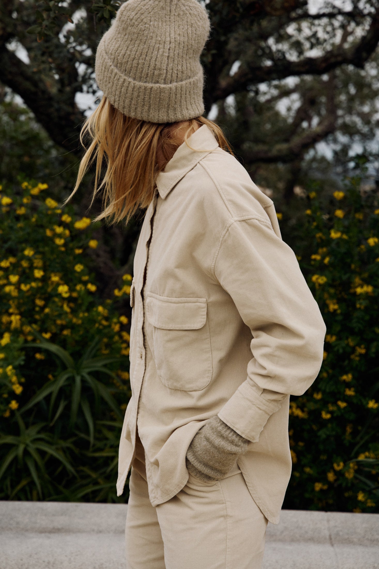 Cotton Corduroy Overshirt