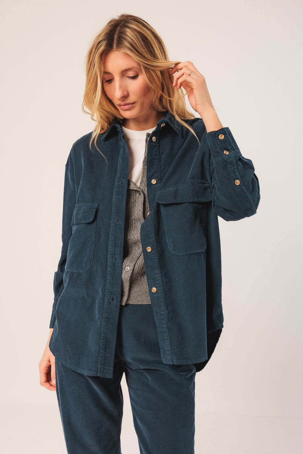 Cotton Corduroy Overshirt