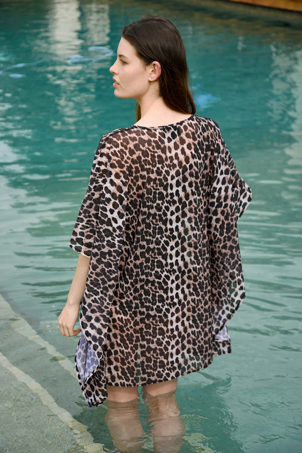 Sheer Pleaseure Dress - Black Spot