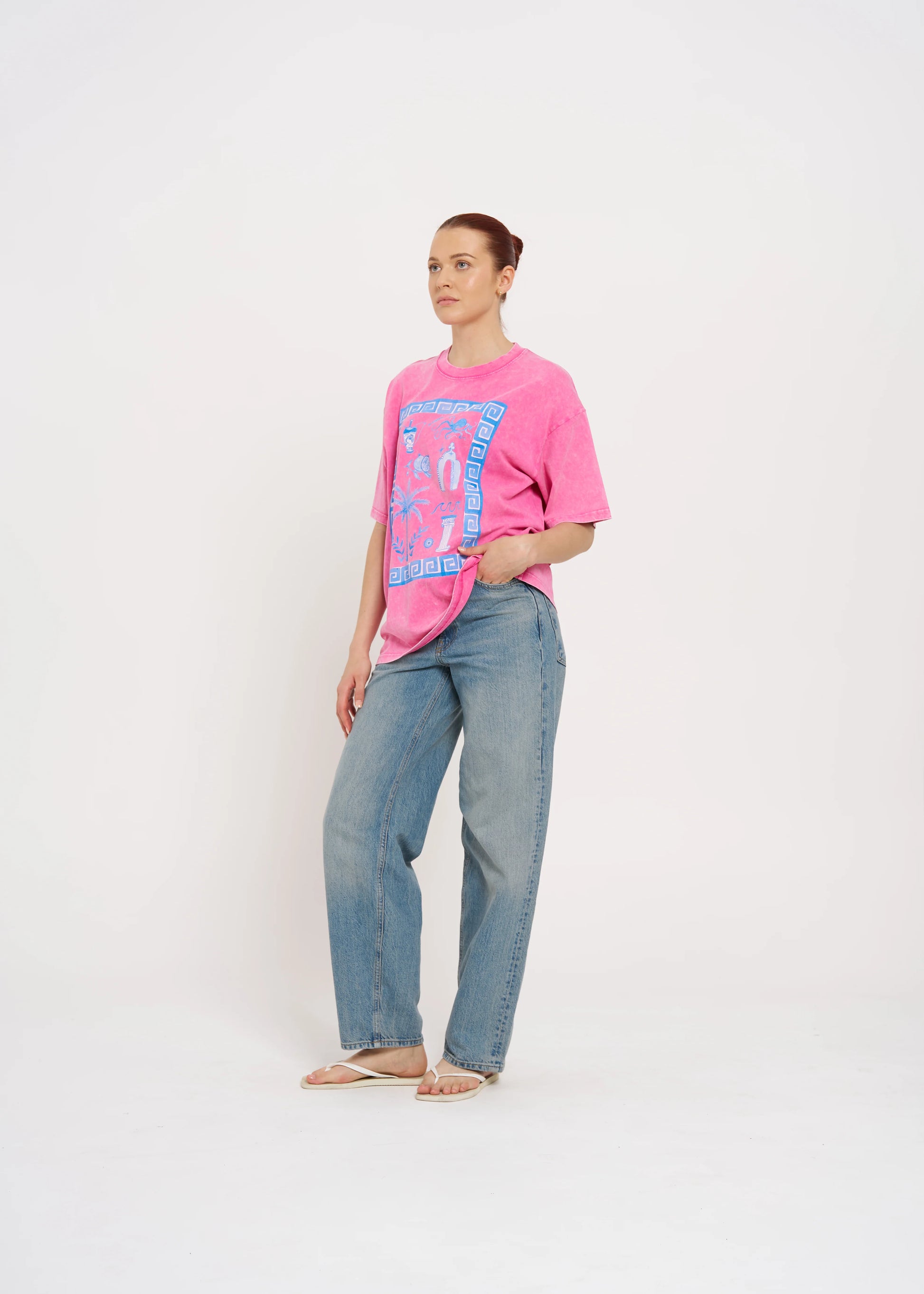 Greek Goddess Oversized Tee