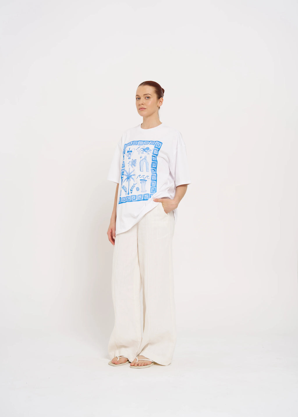Greek Goddess Oversized Tee