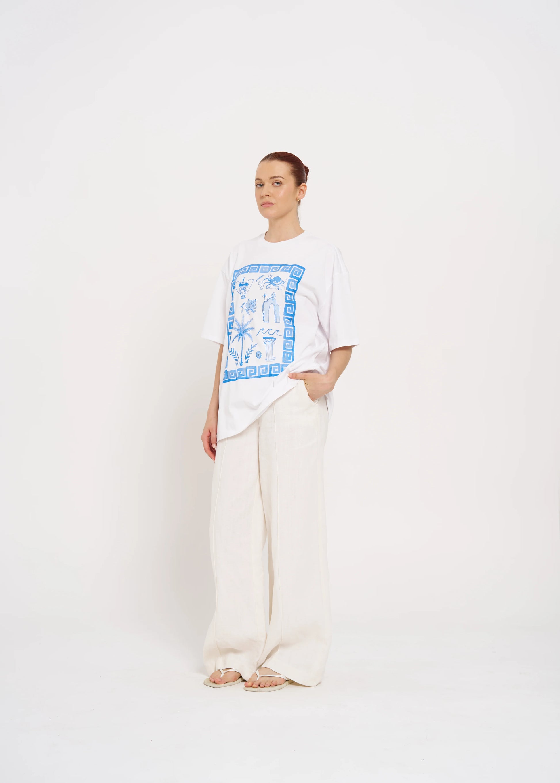 Greek Goddess Oversized Tee