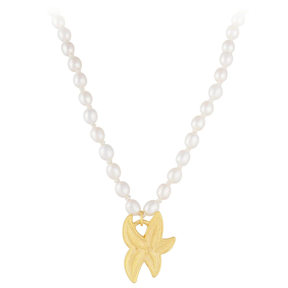 Starfish Pearl Necklace