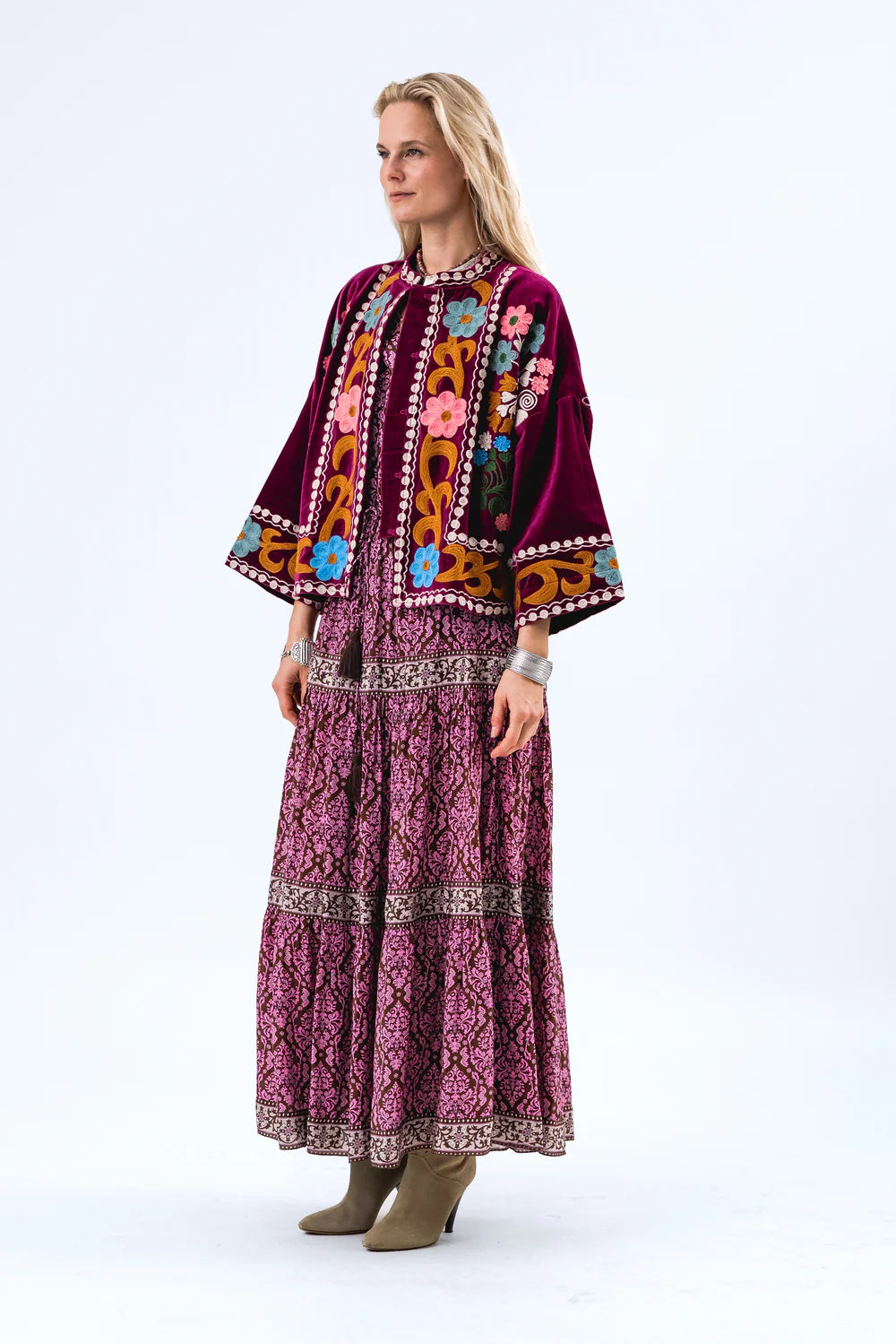 Diamond Maxi Skirt