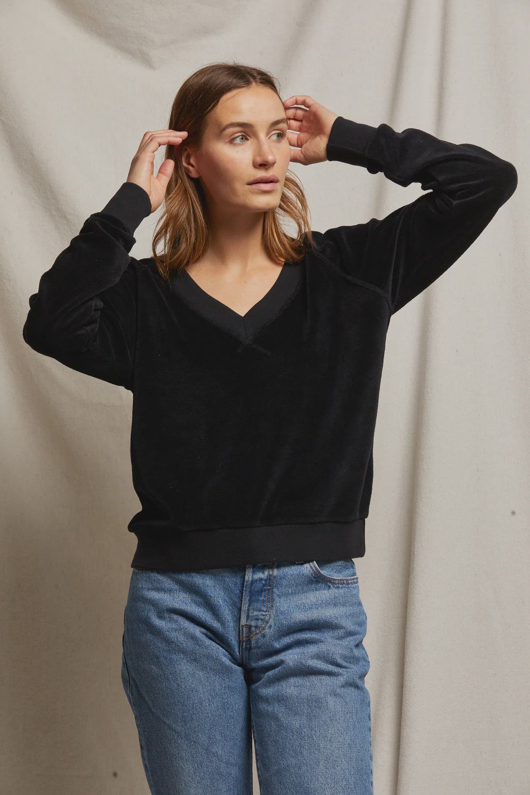 Ember V Neck Sweatshirt