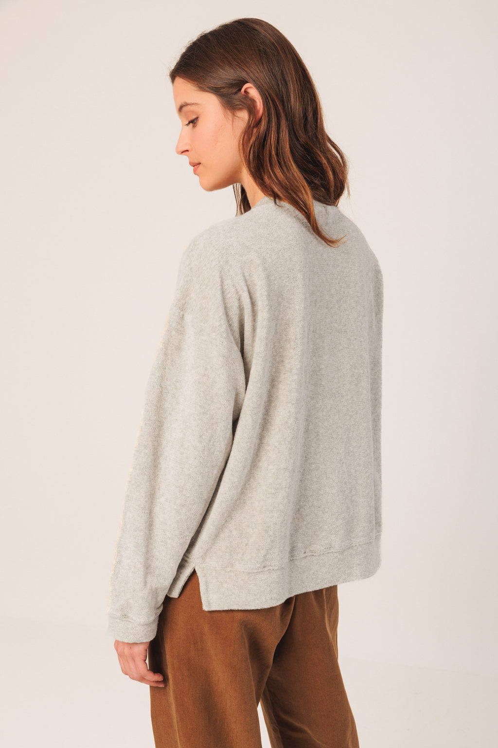 Lara Heather Grey Sweatshirt