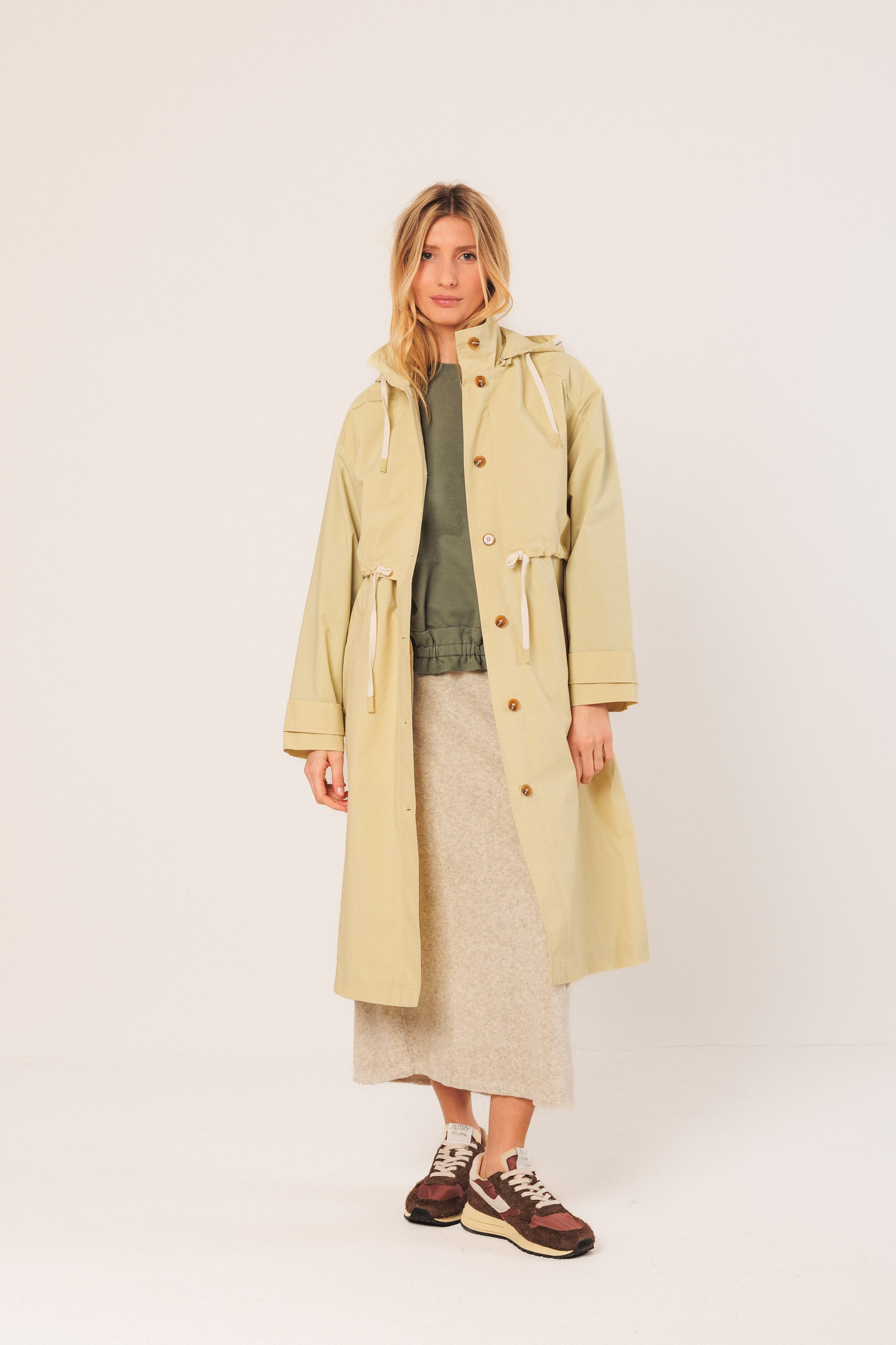 Lara Heather Grey Skirt