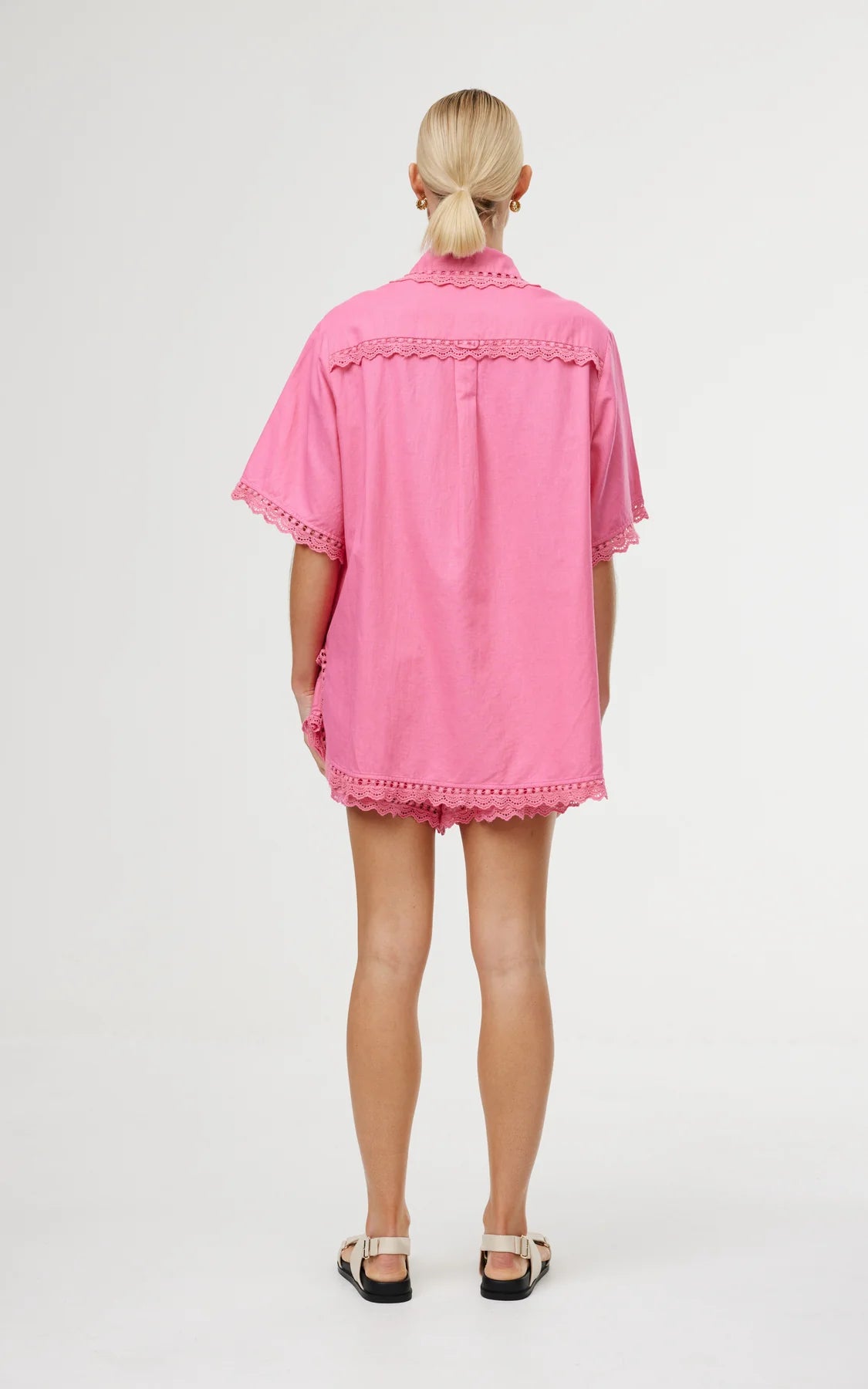 Evie Shirt - Raspberry