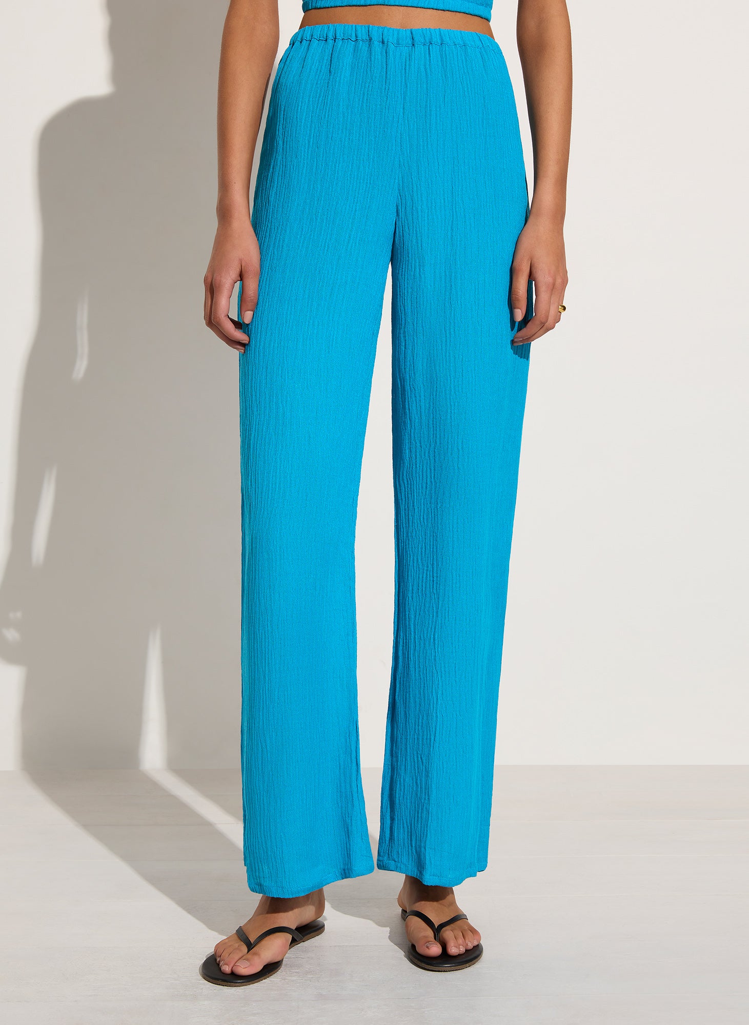 Melia Pant in Turquoise