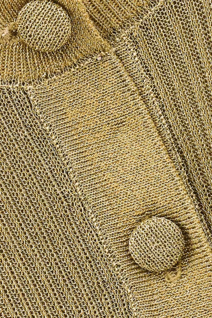 Zibo Gold Cardigan