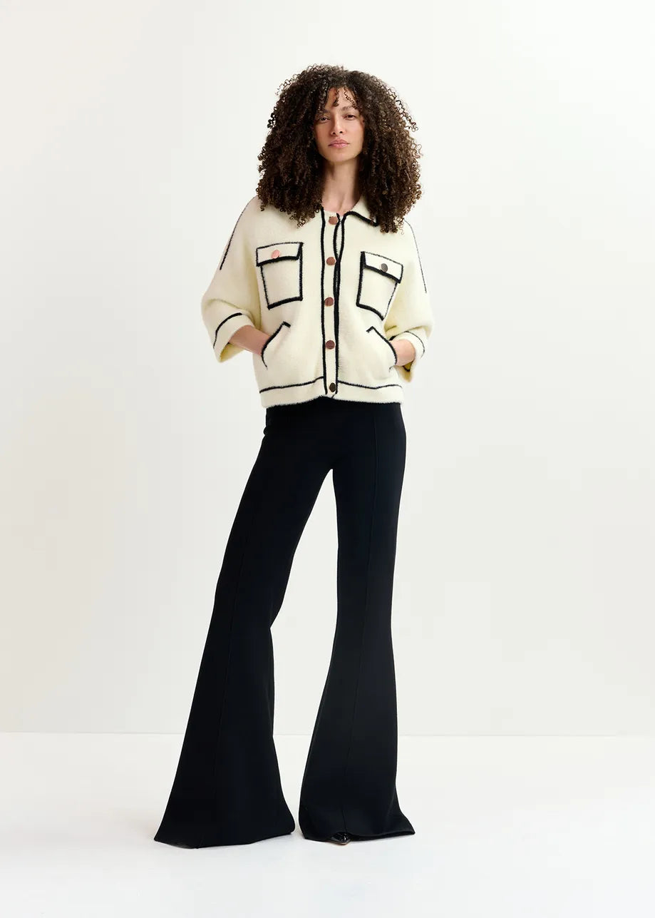 Galena Furry Knitted Jacket