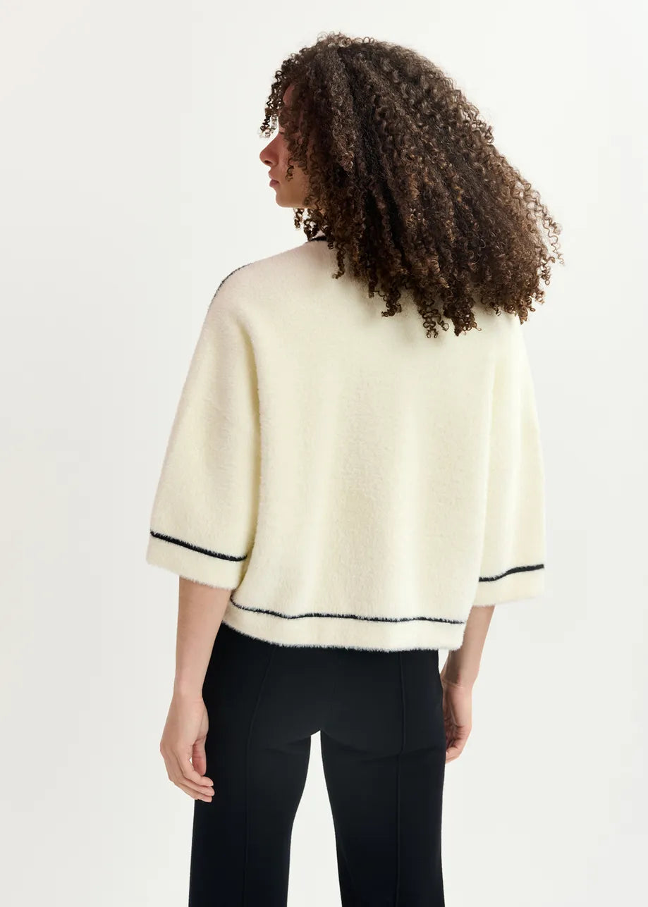 Galena Furry Knitted Jacket