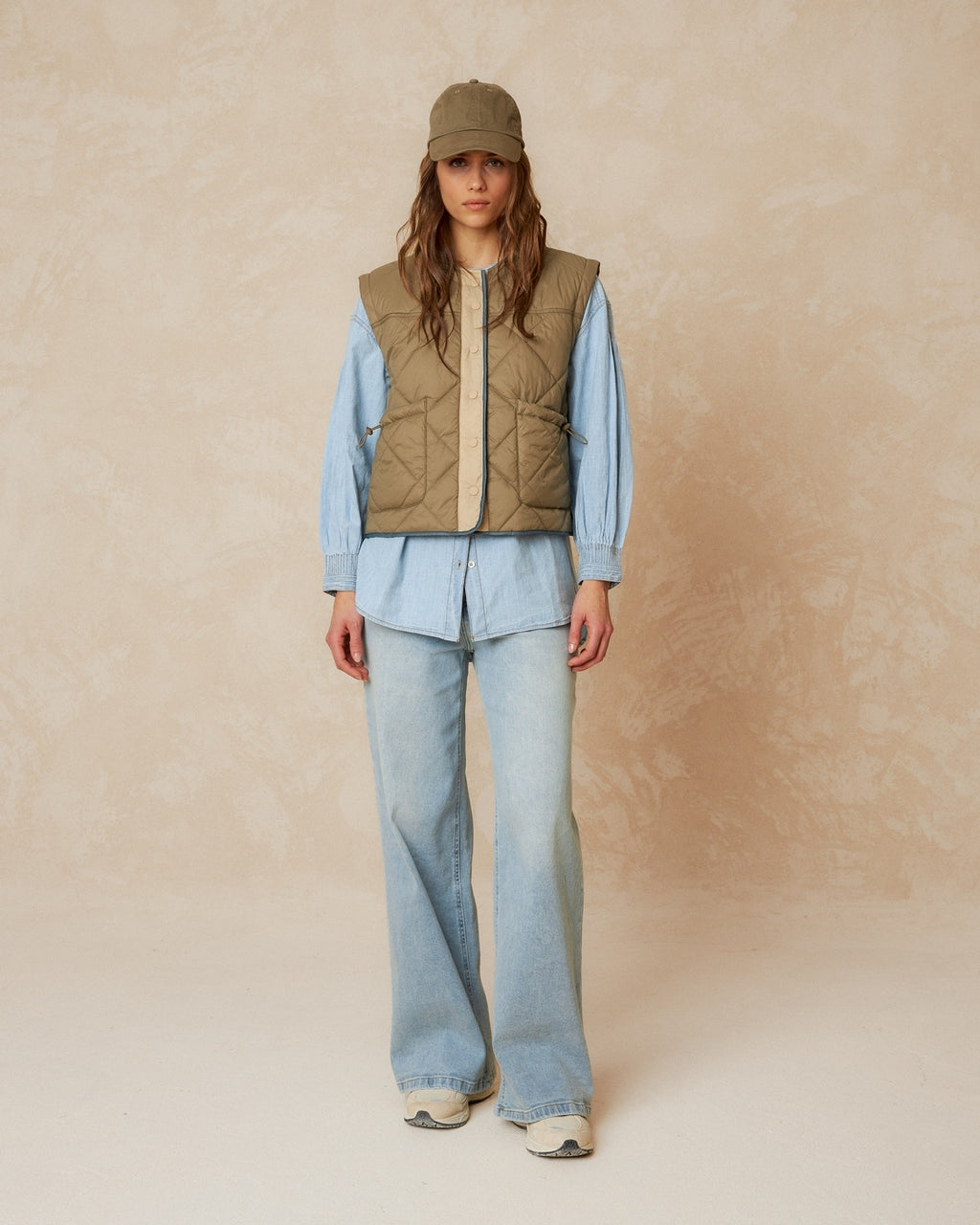 Padded Khaki Jacket